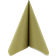 Sovie Paper Napkin Textile Gold 12-pack