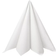 Sovie Paper Napkin Textile White 12-pack