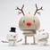 Hoptimist Santa Snowman Christmas Decoration