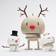 Hoptimist Santa Snowman Juldekoration