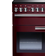 Rangemaster PDL90EICY/C Professional Deluxe 90cm Induction Cranberry Chrome, Red