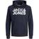 Jack & Jones Sudadera con capucha Navy/Blanco