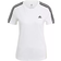 adidas Women's Loungewear Essentials Slim 3-Stripes T-shirt - White/Black