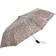 Trespass Maggiemay Automatic Compact Umbrella Leopard Print