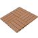 vidaXL 11x Carrelage WPC pour Terrasse-Balcon-Jardin Brun Carreau de Jardin