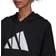 Adidas Sportswear Three Bar Hoodie - Black