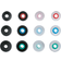 Hama Earplugs set S L 12pcs