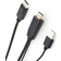 MicroConnect HDMI/USB A-DisplayPort 1.4 3m