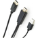 MicroConnect HDMI/USB A-DisplayPort 1.4 1m