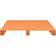vidaXL Pallet 14cm Sengeramme 160x200cm