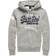 Superdry Original & Vintage Logo Hoodie - Grey Marl