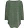 Only Oversize 3/4 Sleeved Top - Green/Green Bay