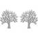 ByBiehl Tree of Life Earrings - Silver