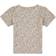 Wheat Milka T-shirt - Dusty Dove Flowers (0123d-186-9052)