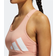 Adidas Believe This Medium-Support Workout Logo Bra - Ambient Blush/White