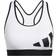 Adidas Believe This 3Bar Logo Bra - White/Black Female