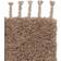 ferm LIVING Amass Vit, Brun, Beige 140x140cm