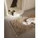 ferm LIVING Amass Vit, Brun, Beige 70x140cm
