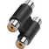 Hama 2RCA-2RCA F-F Adapter