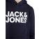 Jack & Jones Corp Logo Hoodie Navy/Wit