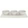Villeroy & Boch Manufacture Rock Tapas Set Servering 4stk