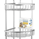 Confortime Scaffale Da Bagno Alluma 3 Mensole Metallo 23 x 23 x 67,5 cm S2202487