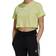 Adidas Women's Adicolor Essentials Crop Top - Pulse Yellow