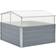 vidaXL Greenhouse 100x100x85cm Aluminium, Rostfritt stål Plast, Polycarbonate