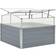 vidaXL Greenhouse 100x100x85cm Aluminium, Rostfritt stål Plast, Polycarbonate