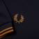 Fred Perry Twin Tipped Polo Shirt - Navy/Dark Caramel/Dark Caramel