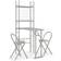 vidaXL 284405 Bordsgrupp 56x90cm 3st