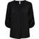 Only Divya 3/4 Top - Zwart
