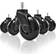 Sharkoon 7.5 CM SW10 Gaming Chair Casters - Black (5 Pieces)