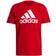 adidas Essentials Big Logo T-shirt - Scarlet/White