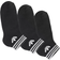 Adidas Trefoil Ankle Socks 3-pack - Black/White