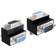 DeLock Angled DB-9-DB-9 M-F Adapter