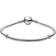 Pandora Disney Moments Sparkling Mickey Mouse & Snake Chain Bracelet - Silver/Transparent