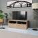 vidaXL Cabinet Chipboard Meuble TV 95x36cm