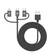 Celly USB A-Lightning/USB C/USB Micro B 1m