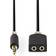 Nedis 3.5mm-2x3.5mm Splitter M-F 0.2m