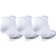 Under Armour HeatGear No Show Sock 3-Pack - Blanc