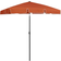 vidaXL Beach Umbrella 47.2"