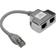 Digitus RJ45-2xRJ45 M-F 0.2m