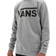 Vans Boy's Classic Crew Sweatshirt - Cement Heather/Black (VN0A36MZADY1)