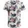 Jack & Jones Regular Fit Botanical Print T-shirt - White/Cloud Dancer