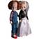 Close Up Living Dead Dolls Bride of Chucky & Tiffany