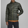 Jack & Jones Zip Through Puffer Jacket - Green/Rosin