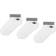 Adidas Trefoil Ankle Socks 3-Pack - White/Black