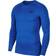 Nike Pro LS Top Blue Male Ropa Camiseta de manga corta Fitness Azul