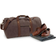 Quadra QD613 Vintage Canvas Holdall - Vintage Brown